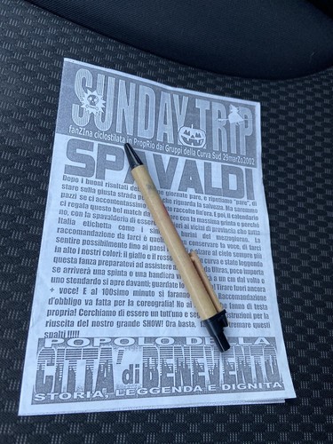 Fanzine ultras sunday trip - sunday,