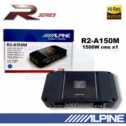 Amplificatore alpine a150m - alpine, r2-a150m