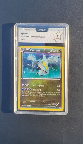 Carte pokémon kyurem secrète - carte,
