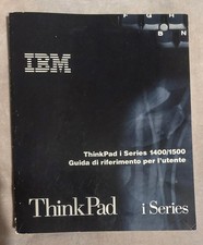 Ibm Thinkpad i Series 1400/1500, Guida di riferimento per L'utente 1999 1a Ediz.