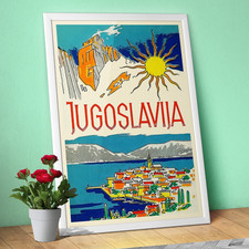 Poster vintage Jugoslavia