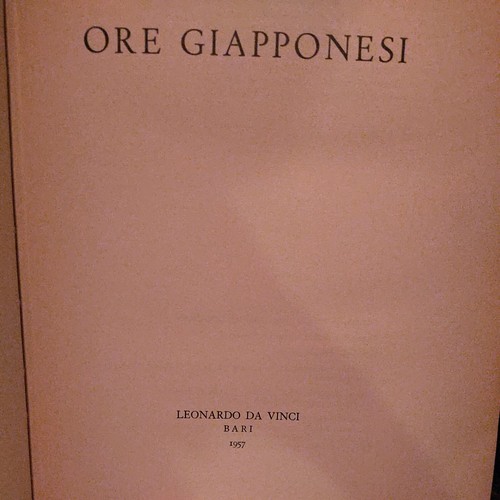 Fosco maraini ore giapponesi - fosco,
