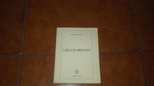 WLADIMIRO TULLI CIELI DI BRONZO ED. DOMUS JANI 1990 CON AUTOGRAFO SCULTURA AEREO