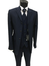 ABITO  SPOSO T. 48  BLU