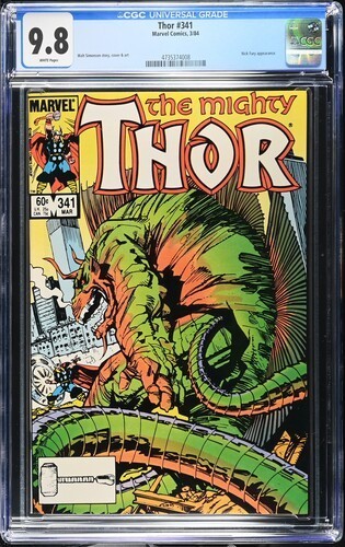 Thor 341 cgc walt - walt, simonson
