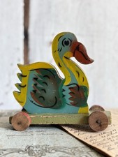 Vecchio Giocattolo Carrellino