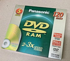 PANASONIC DVD-RAM dischi DVD