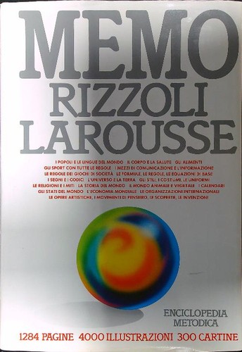 Memo rizzoli larousse vv - larousse, aa.vv