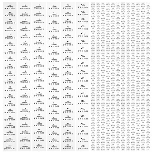 120 etichette termoadesive - ,