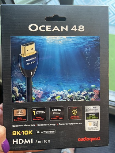 Audioquest ocean cavo hdmi - ocean, 48