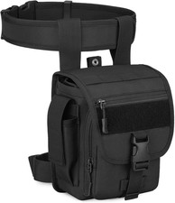 Marsupio Cosciale Tattico Militare Borsa Gamba Moto Molle Impermeabile per Campe