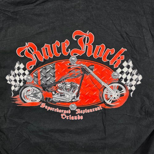 Race rock shirt uomo nera - rock,
