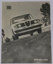 Advert Pubblicità 1971 LANCIA 2000 BERLINA