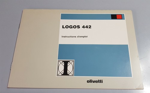 Olivetti logos 442 francese - logos,