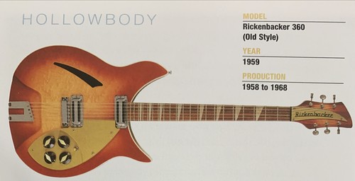 1959 rickenbacker 360 hollow - rickenbacker,