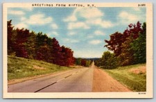 Cartolina Saluti da Rifton New