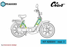 Grafiche adesive  piaggio ciao
