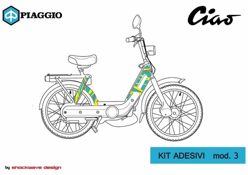 Telaio piaggio ciao - , cross