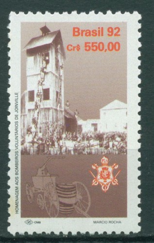 Brasile 1992 vigili del fuoco - vigili,