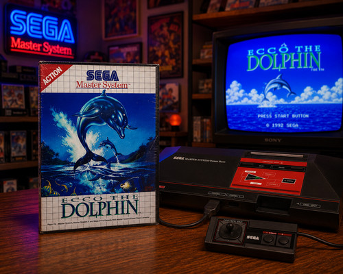 Sega master system ecco the - master,