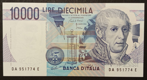 10000 lire 1984 - 10000, fds