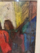 Olio Antico  Su Tela Firmato