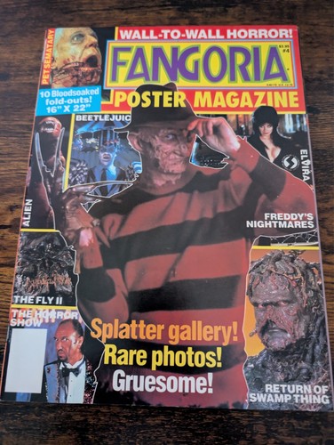 Fangoria poster magazine 4 - fangoria, #4