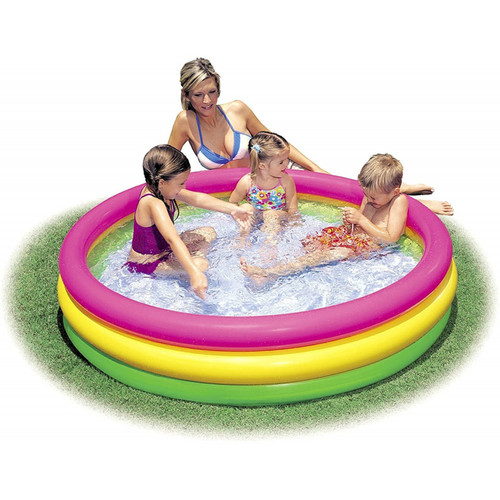 Piscina gonfiabile colorata - gonfiabile,
