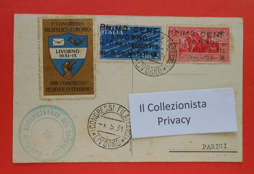 7547 livorno congresso - livorno, 1°
