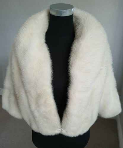 Giacca bolero visone bianco - giacca,