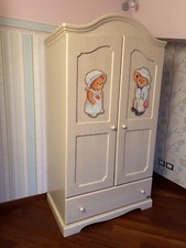 cameretta bambini Lettino/culla armadio settimino marca Erbesi mod Orsetti