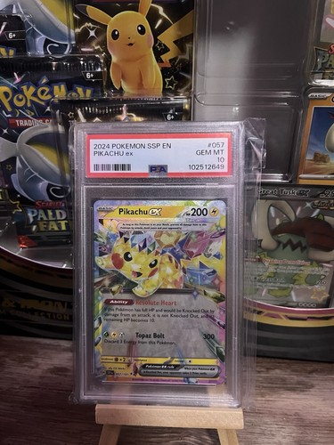 Pokémon pikachu sv08 - ex,
