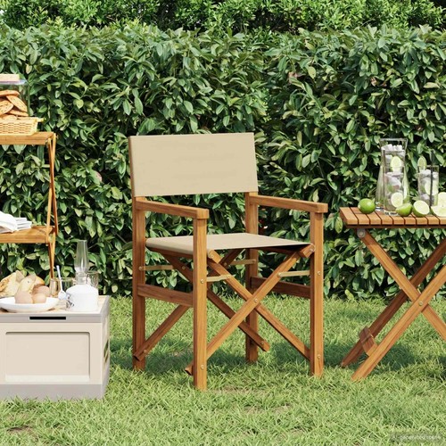 Sedia regista marrone - sedia,