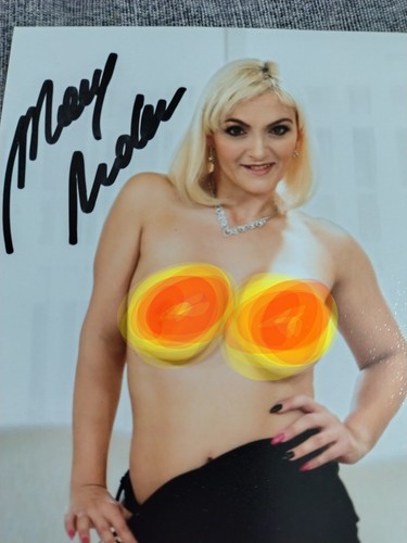 Mary rider autografo foto - rider, su