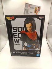 FIGURE DRAGON BALL Z  ANDROID  17 SOLID EDGE WORKS  BANPRESTO C17 Figure