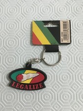 Portachiavi in gomma LEGALIZE