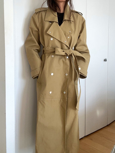 Nanushka trench cappotto - nanushka, donna