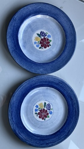 Coppia piatti ceramica - coppia,