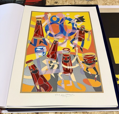 Litografia originale campari - originale,
