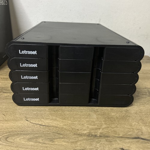 Cassettiera vintage letraset - vintage, 5