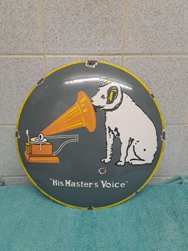 Vintage his master voice - master,