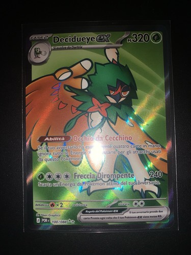 Pokémon carta decidueye - decidueye, ex