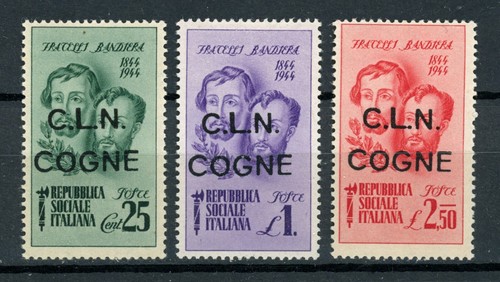 Italia emissioni 1945 - emissioni, c.l.n.: