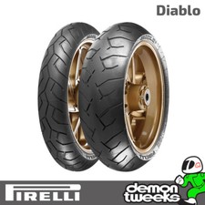 Pirelli Diablo 120/70 ZR17 (58W) & 190/50 ZR17 (73W) Pneumatici Moto