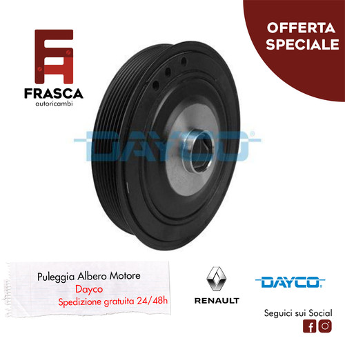 Puleggia albero motore - albero, renault