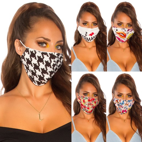 Maschera bocca tessuto - maschera,