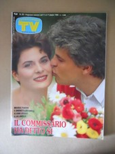 TV SORRISI E CANZONI n�24 1989 Michele Placido Joe Cocker MADONNA [G797]