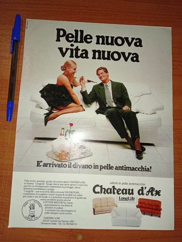 Pubblicità pelle nuova vita - pelle,