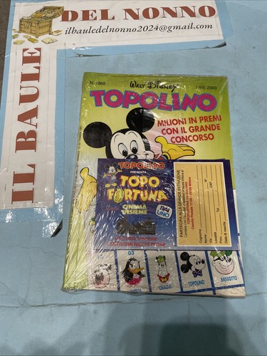 Topolino blisterato 1869 - topolino,