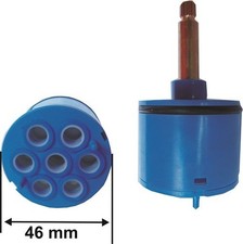 46mm 6 FUNZIONE Cartuccia di Ricambio per Deviatore a 6 Vie ( Pannelli Doccia)